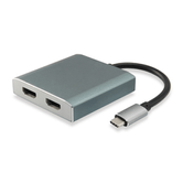 CABO ADAPTADOR USB-C MASCULINO PARA 2 HDMI FÊMEAS (0,15CM) 4K REF.133464