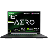 COMPUTADOR PORTÁTIL GIGABYTE AERO X16 2WHA3ESC64AH AI R9 HX370 32GB 1TB RTX5070 16" QHD W11H