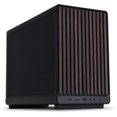 Caja LIAN LI  A3-mATX  Negro, Madera