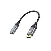 CABO ADAPTADOR FÊMEA DISPLAYPORT 1.4 PARA HDMI 8K 0,15CM