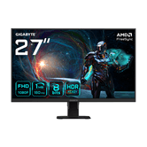 MONITOR GIGABYTE 27" GS27FA, SS IPS, 1920X1080 (FHD), 1MS, 1000:1.180 HZ, 2HDMI+1DP, PRETO