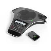 SISTEMA DE AUDIOCONFERÊNCIA IP COM 2 MICROFONES DECT QUE PODEM SER LIGADOS AO SKYPE VIA USB