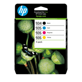 HP 934 BLACK / 935 CMY INK CARTRIDGE 4-PA CK