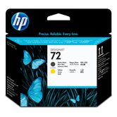 HP 72 MATTE BLACK AND YELLOW