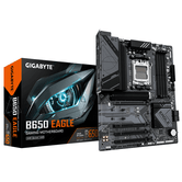 Placa-mãe GIGABYTE AMD B650 EAGLE - série AMD Ryzen 9000, VRM 12+2+2 fases, até 7600 MHz DDR5 (OC), 1xPCIe 5.0 + 2xPCIe 4.0 M.2, GbE LAN, USB 3.0