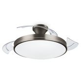 LÁMPARA DE TECHO PHILIPS ATLAS LED 35W | LUZ REGULABLE 2700K/4000K/5500K | ACABADO NÍQUEL