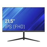 iggual Monitor 21,5 IPS FHD 100Hz VGA HDMI DP