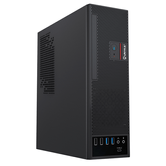 UNYKA  Caja Slim UK3006 8L SFF Micro ATX Black 150W Flex  Negro Incluye Fuente