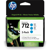 HP GRAN FORMATO 712 PACK 3 CIAN