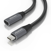 CABO AISENS USB 3.2 GEN2X2 ALU 20GBPS 8K30 5A 100W USB-C M/H 2.0M