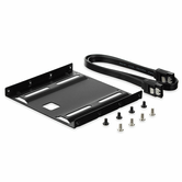 KIT ADAPTADOR EWENT 2,5" PARA 3,5" SSD/HDD COM PARAFUSOS E CABO SATA III DE 50CM
