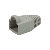 KIT 100 UNIDADES RJ45 HOOD COR CINZA