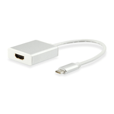 CABO USB-C MACHO PARA HDMI FÊMEA 0.15CM REF.133452