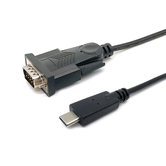 CABO USB-C 2.0 PARA SERIAL RS232 EQUIPAM 1.5M WINDOWS 7/8/10/11 LINUX MAC OS COMPATÍVEIS