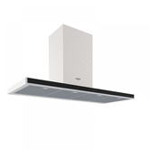 CAMPANA CHIMENEA NODOR NORBREEZE SLIM 110 BK ANCHO 110 CM BLANCA