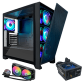 Caja COOLBOX  KIT COOLBOX GAMING GE2000 + REGALO PACK XWING 2 RGB Negro Incluye Fuente