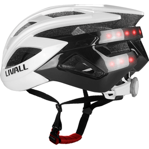 casco livall bh60se smart/safe cycling helmet+br80 blanco(ne o)