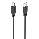 Cabo AISENS USB 2.0 com Amplificador Tipo AMBM Preto 10m