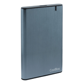 Coolbox Caja HDD 2.5 A-2550 ALU. Sem parafusos USB 3.0