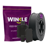 WINKLE FILAMENTO IMPRESORA 3D PLA UL94 V0| COLOR NEGRO | 1,75 MM | 750 GR.