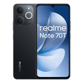 TELEFONO MOVIL LIBRE  REALME NOTE 70T , OC, 4GB , 256GB, ANDROID 15, OBSIDIAN BLACK