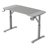 MESA MARS GAMING MGD ERGO 120 REGULABLE EN ALTURA TABLERO BLANCO 120x60 CHASIS DE ACERO ALF. XXL