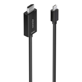 Cabo conversor AISENS MINI DP para HDMI 4K 60Hz MINI DP M HDMI M preto 1,0 m