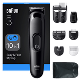 BRAUN S3 ALL IN MÁQUINA DE CORTAR CABELO AIO3560 NÃO RECARREGÁVEL