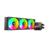 SISTEMA DE REFRIGERACION LIQUIDA MARS GAMING MLVISIONPRO360 NEGRO 3x120mm ARGB TPD 600W LCD