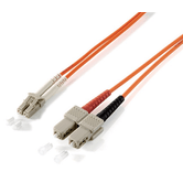 CABO DE FIBRA ÓPTICA MULTIMODO LC/LC 62,5/125 LSOH 1M LARANJA COR