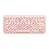 TECLADO BLUETOOTH LOGITECH K380 PARA MAC PARA TRÊS DISPOSITIVOS ROSA P/N:920-010400