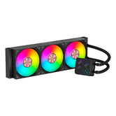 Abysm Oceanic TIDE 360 ARGB Kit de Refrigeracion Liquida - 3 Ventiladores de 120mm - Iluminacion ARGB - Bomba 2500rpm - Tubos de