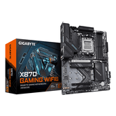 GIGABYTE AMD  X870 GAMING WIFI6 Placa Base - Compatible con CPUs AMD Ryzen 9000, 8+2+2 fases VRM, hasta 8000MHz DDR5 (OC), 1xPCIe 5.0 + 2xPCIe 4.0, Wi