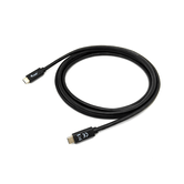 Cabo USB-C (3.2 Gen 1) Tipo C para C 1m M/M 60W PD 5Gbps Preto