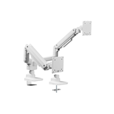Suporte de mesa para monitor duplo de alta resistência 17-35, branco