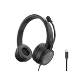 CONCEPTRONIC POLONA05B HEADSET CONEXÃO USB-C MICROFONE FLEXÍVEL CONTROLE DE VOLUME REDUÇÃO DE RUÍDO