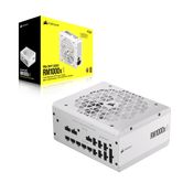 Fonte de alimentação totalmente modular CORSAIR RMx Shift Series RM1000x 80 PLUS Gold 1000 W, branca