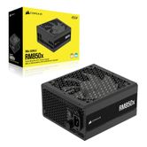 Fonte de alimentação CORSAIR RMx Series RM850x 80 PLUS Gold totalmente modular de 850 W - preta