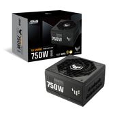 Fonte de alimentação totalmente modular Asus TUF Gaming 750W Gold 80 PLUS Gold, preta