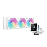 DeepCool Mystique 360 WH ARGB Procesador Sistema de refrigeraci  n l  quida todo en uno 12 cm Blanco 1 pieza s