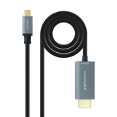 Nanocable Conversor USB-C a HDMI 2.1 8K@60HZ 1.8m