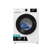 LAVADORA CARGA FRONTAL HISENSE WF1G7021BW 7 KG 1200 RPM B BLANCO