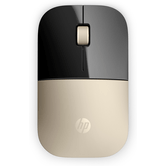 Mouse HP Z3700 Dourado com fibra
