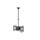 SUPORTE DE TELA DE TETO PROFISSIONAL EQUIP 2 TELAS 32"-65" INCLINAÇÃO MÁX. 50KGS