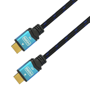 cable aisens hdmi macho a hdmi macho 0.5m certificado 4k hdr 60hz premium negro azul a120-0355
