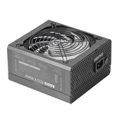 TACENS RADIX ECO X 650, Fonte de alimentação ATX PC de 650W, 6 anos de garantia, tecnologia AI-RPM silenciosa, +87% de eficiência, preto 650W 14 cm não modular