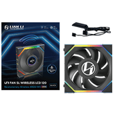 Lian Li UNI FAN SL Wireless LCD 120 Caixa de computador Ventilador 12 cm Preto 1 peça (s)