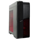 UNYKA  Blast Fire RGB Negro, Rojo