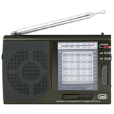 RÁDIO TREVI MB 728 RÁDIO MULTIBANDA PORTÁTIL ESTILO RETRÔ PRETO