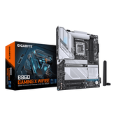 Placa base GIGABYTE Intel B860 GAMING X WIFI6E - CPUs Intel Core Ultra, VRM de 12+1+2+1 fases, até 9066MHz DDR5, 1xPCIe 5.0 + 2xPCIe 4.0 M.2, LAN 2